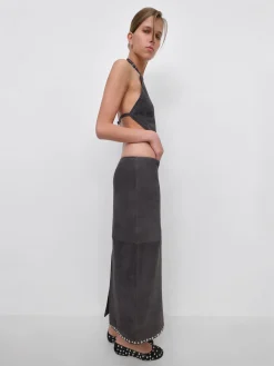 Gimaguas Leather|Skirts*Bella Midi Skirt