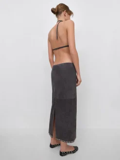 Gimaguas Leather|Skirts*Bella Midi Skirt