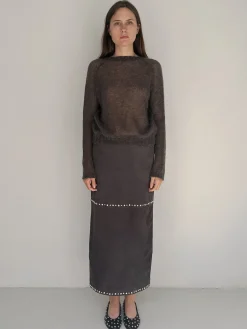 Gimaguas Leather|Skirts*Bella Midi Skirt