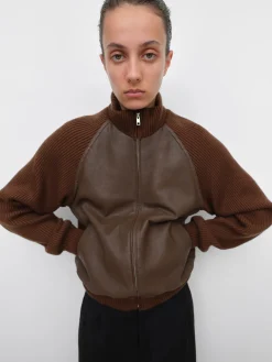 Gimaguas Jackets & Sweatshirts|Leather*Combo Jacket