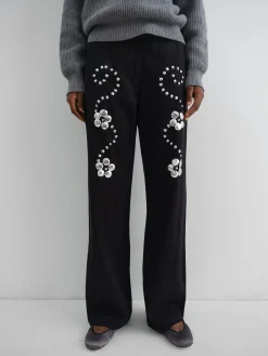 Gimaguas Trousers & Shorts*Delya Studs Trousers
