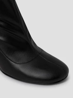 Gimaguas Leather|Shoes*High Boot Wedges