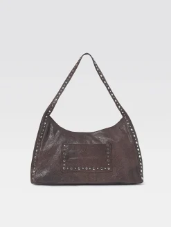 Gimaguas Leather|Shoulder Bags*Maxi Franca Bag Arrugado