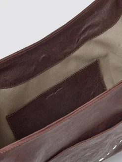 Gimaguas Leather|Shoulder Bags*Maxi Franca Bag Arrugado
