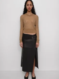 Gimaguas Leather|Skirts*Paula Midi Skirt