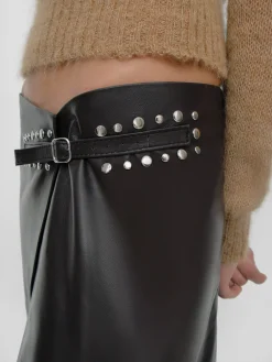 Gimaguas Leather|Skirts*Paula Midi Skirt