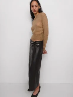 Gimaguas Leather|Skirts*Paula Midi Skirt